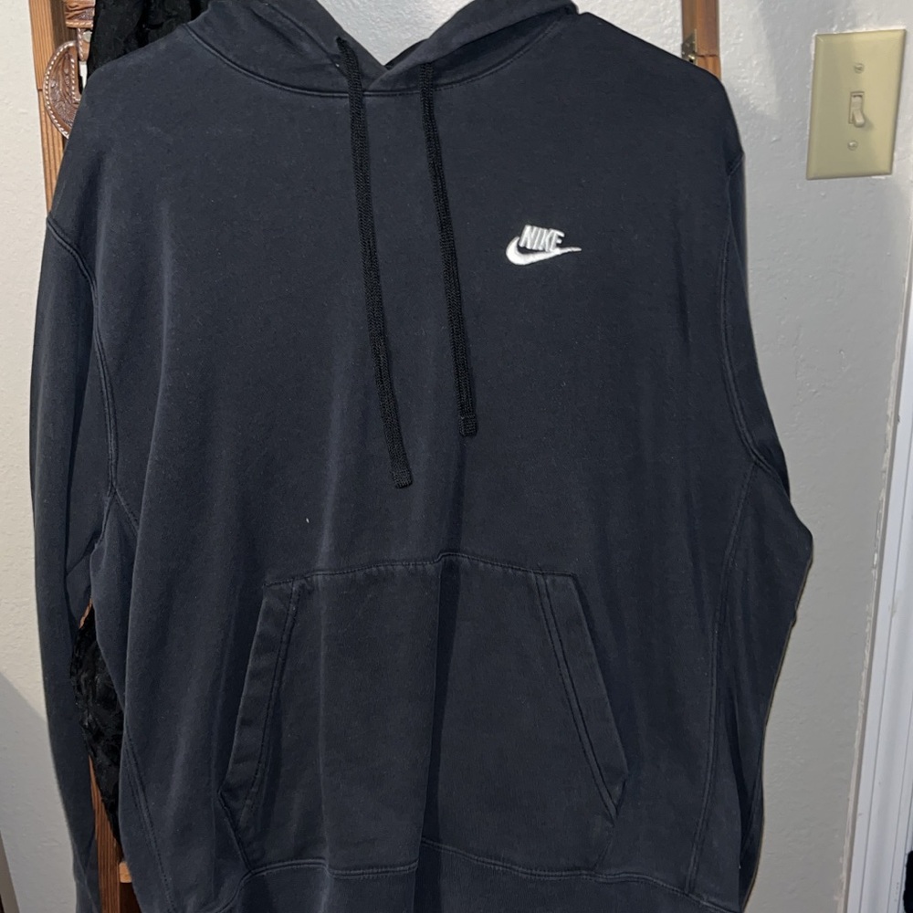 Nike Men's Dark Gray Hoodie